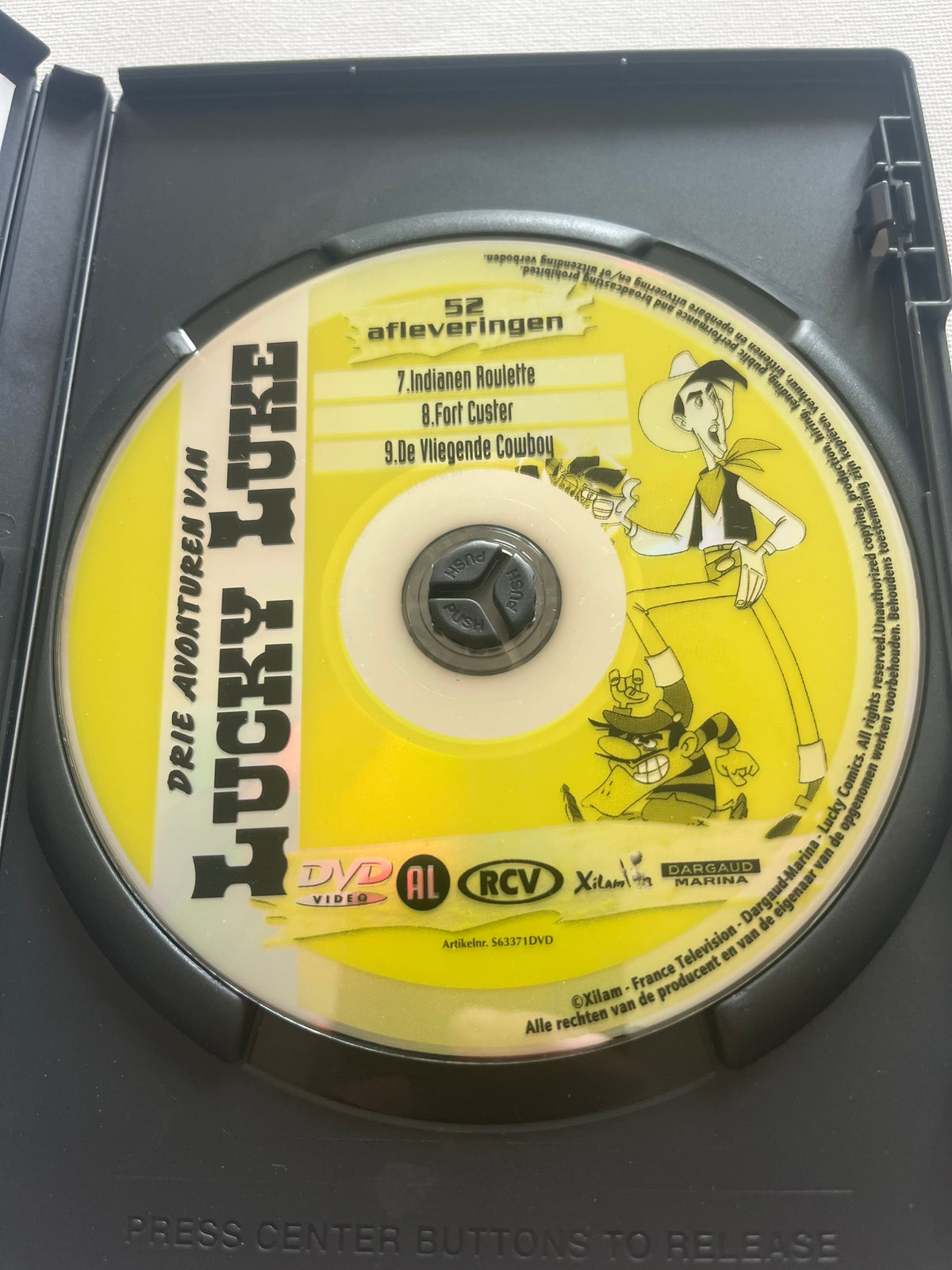 Lucky Luke: 7 Indianen & Roulette – DVD | Animated Western Adventures