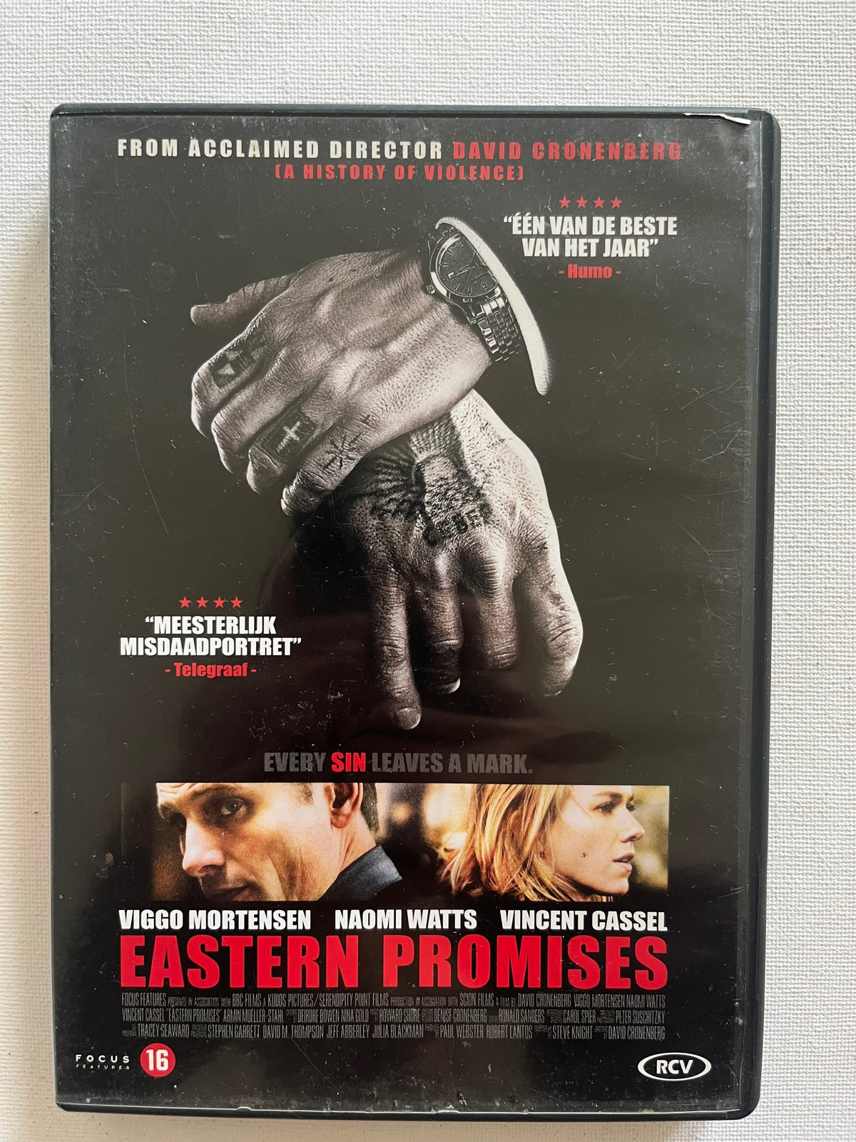 Eastern Promises – DVD (2007) | Viggo Mortensen & Naomi Watts