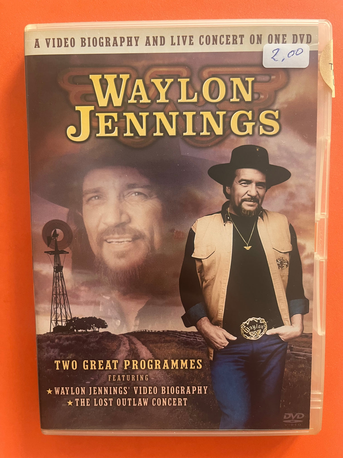 Waylon Jennings – Live in Concert – DVD | Outlaw Country