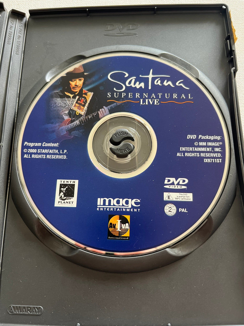 Santana – Supernatural Live – DVD (2000) | Live Concert