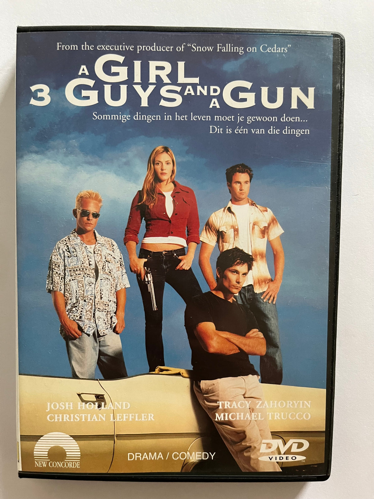 A Girl, 3 Guys and a Gun – DVD (2001) | Josh Holland & Tracy Zahoryin