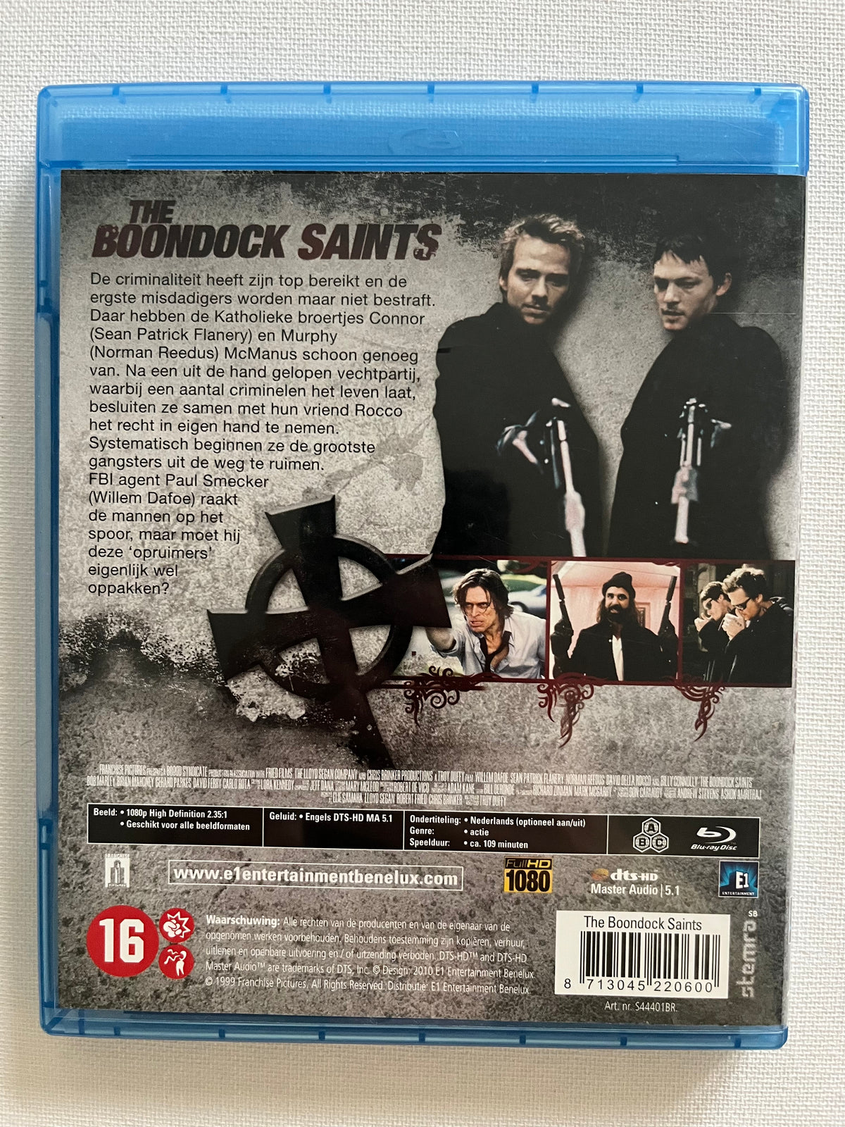 The Boondock Saints – Blu-ray (1999) | Willem Dafoe & Sean Patrick Flanery