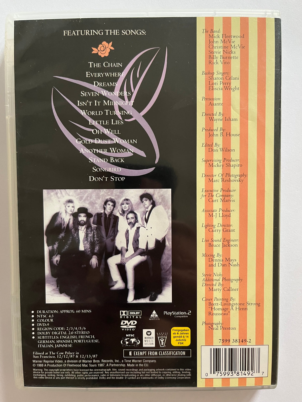 Fleetwood Mac: Tango in the Night – DVD (1987) | Live Concert