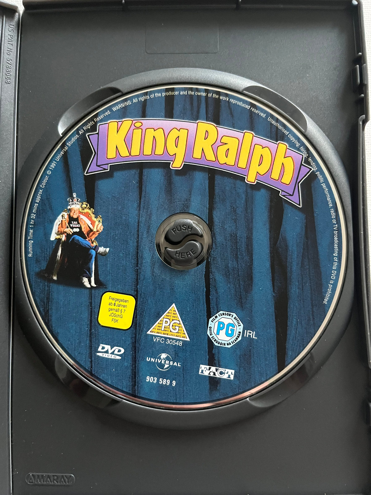 King Ralph – DVD (1991) | John Goodman & Peter O’Toole