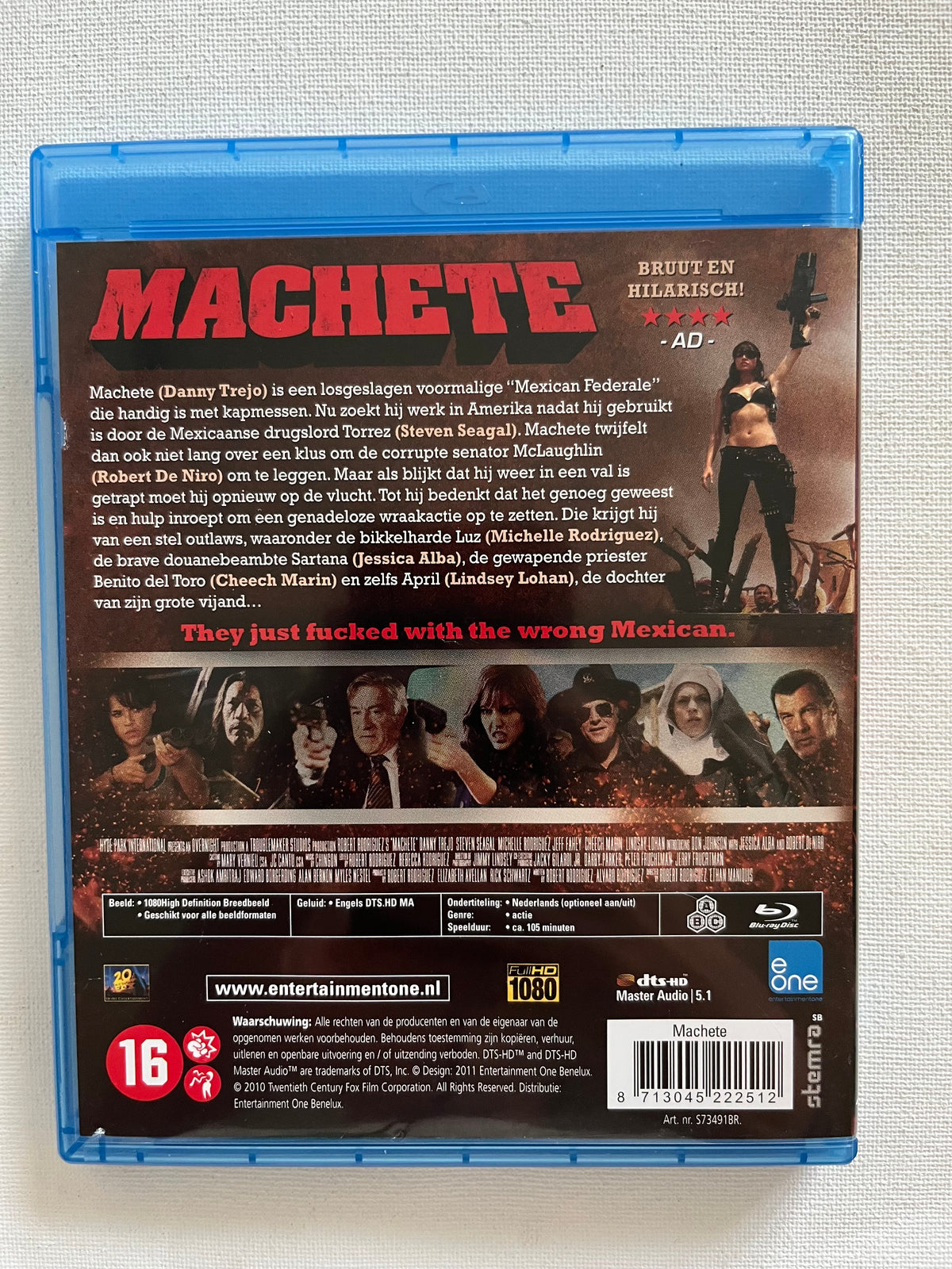 Machete – Blu-ray (2010) | Danny Trejo & Robert De Niro