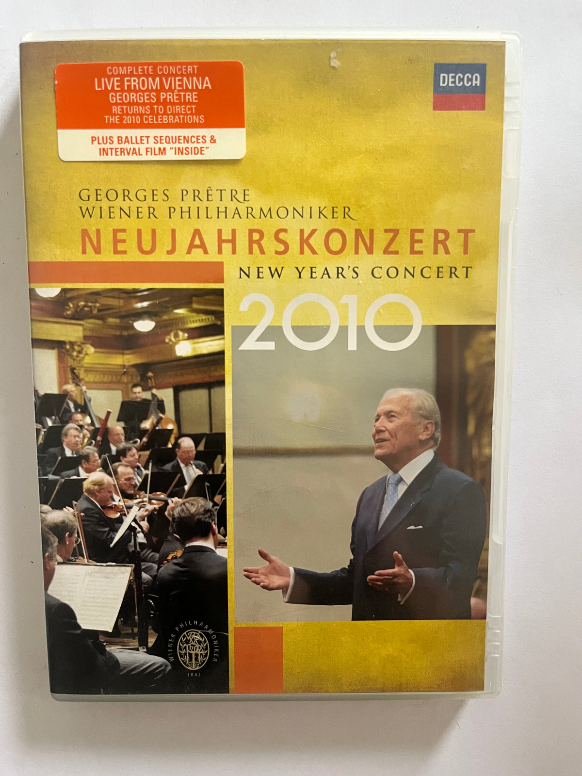 Neujahrskonzert 2010 – DVD (2010) | Vienna Philharmonic & Georges Prêtre