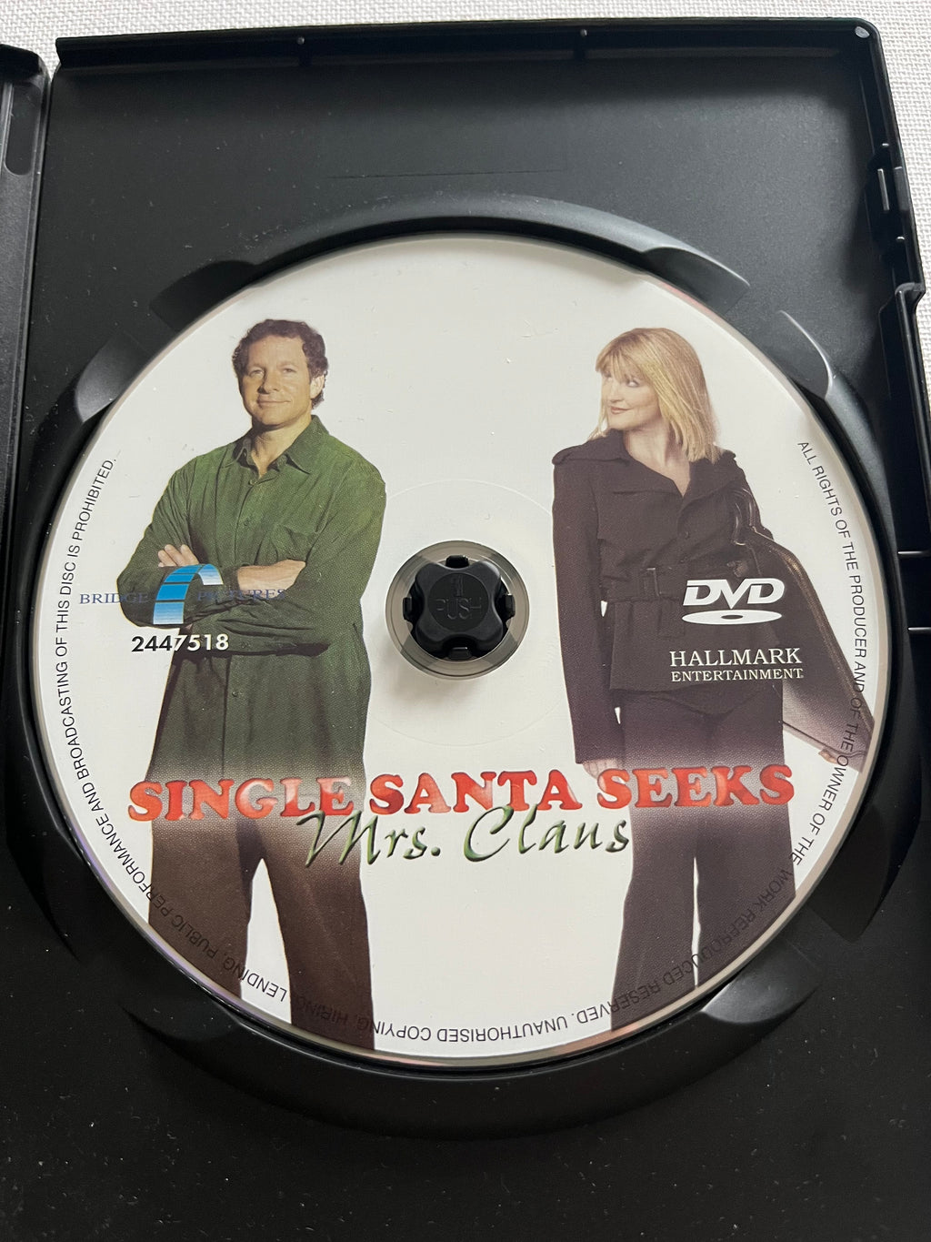 Single Santa Seeks Mrs. Claus – DVD (2004) | Steve Guttenberg & Crystal Bernard