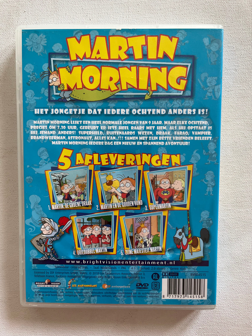 Martin Morning – 5 Episodes – DVD | Dutch Version