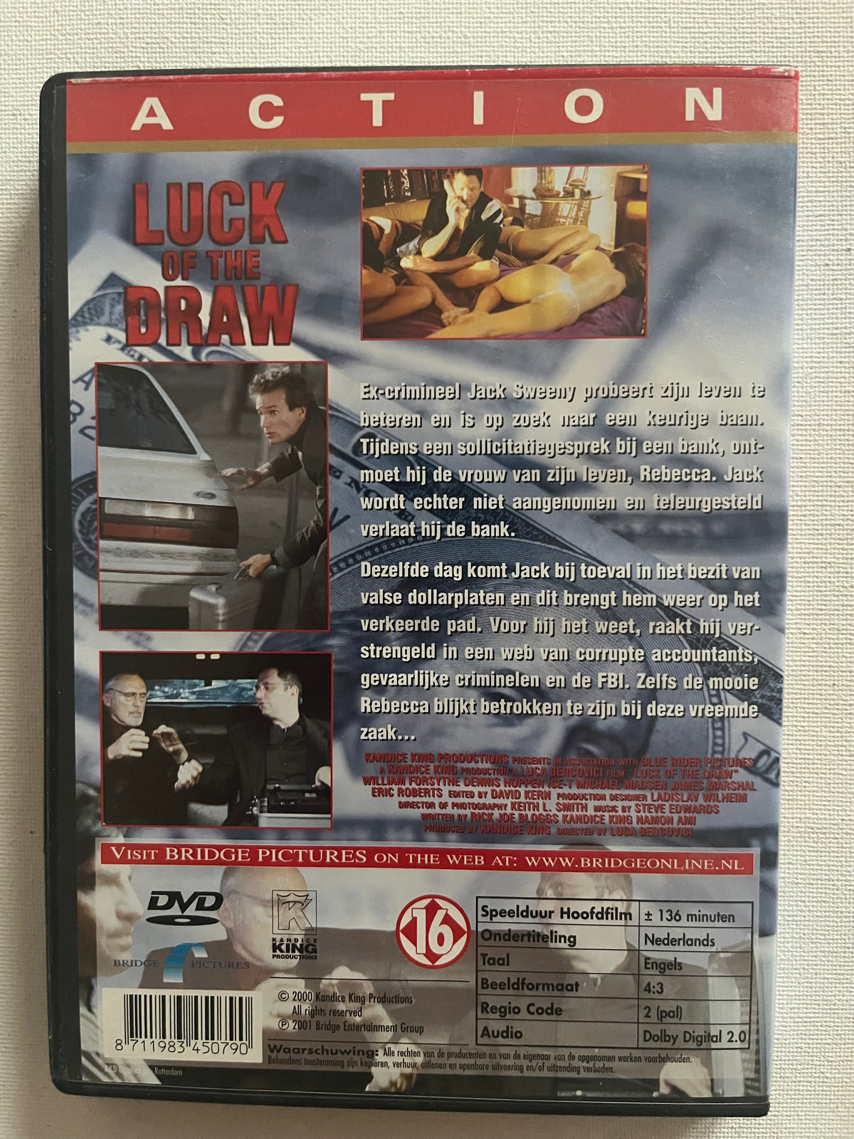 Luck of the Draw – DVD (2000) | James Marshall & Dennis Hopper