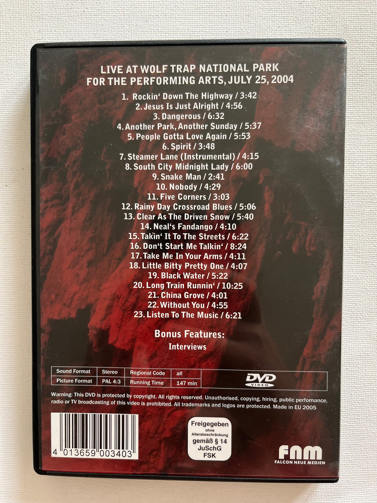 The Doobie Brothers – Live in Concert – DVD | Live Performance