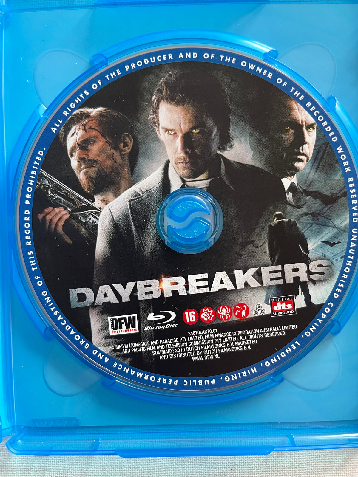 Daybreakers – Blu-ray (2009) | Ethan Hawke & Willem Dafoe