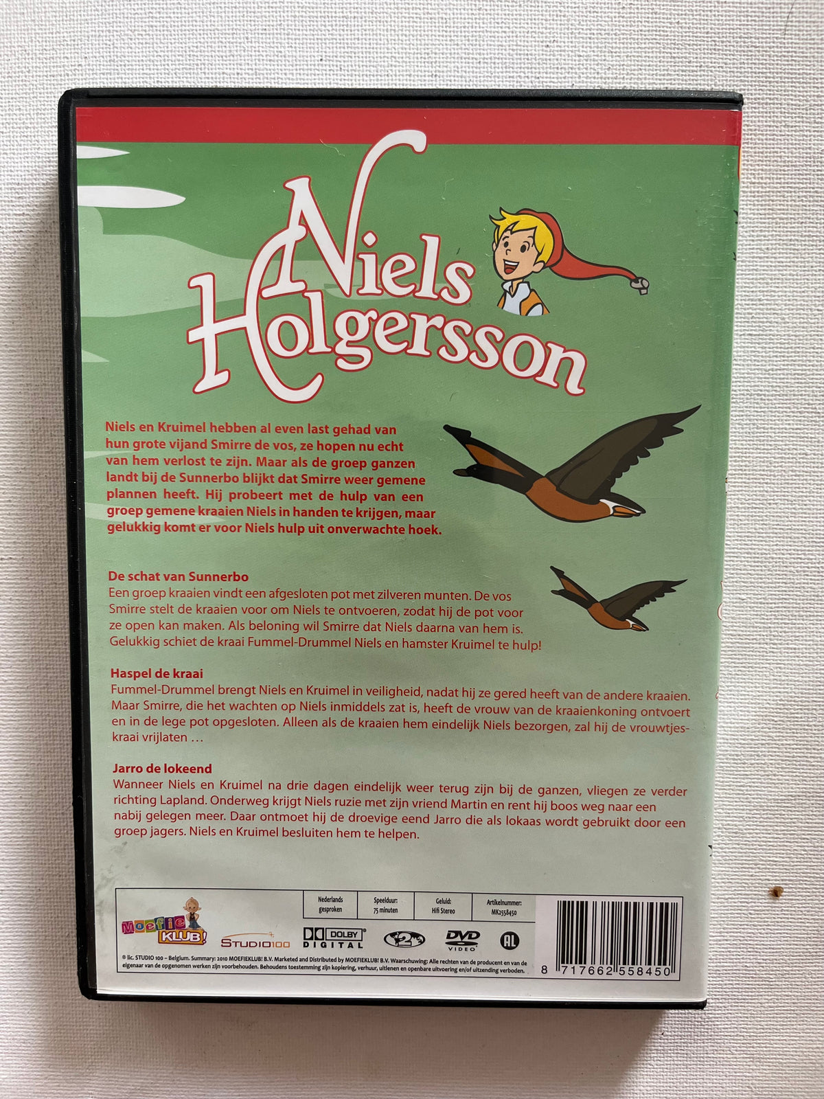 The Wonderful Adventures of Nils Holgersson – 3-DVD Box Set | Dutch Version