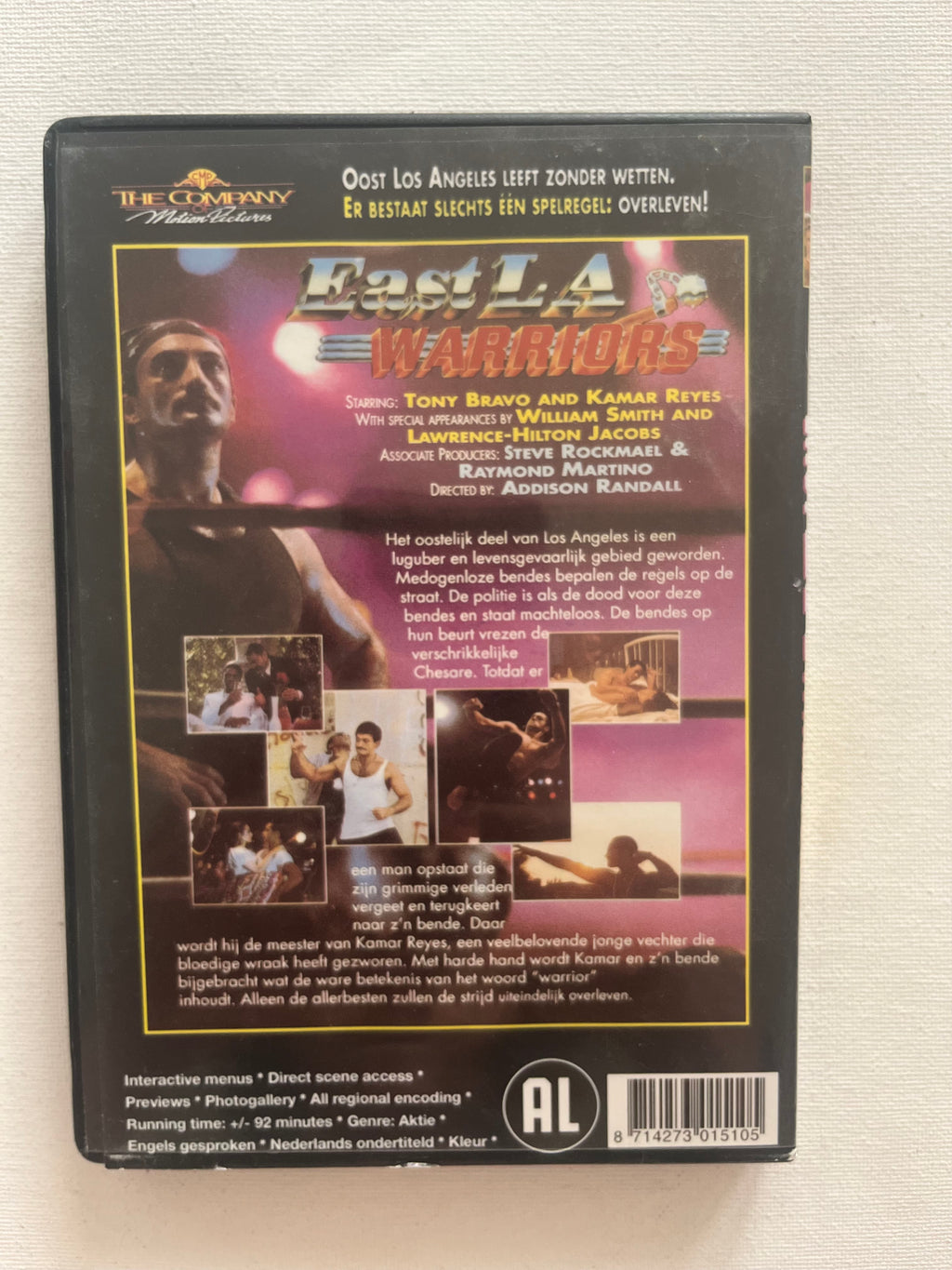 East L.A. Warriors – DVD (1989) | Kamar de los Reyes & Lawrence Hilton-Jacobs