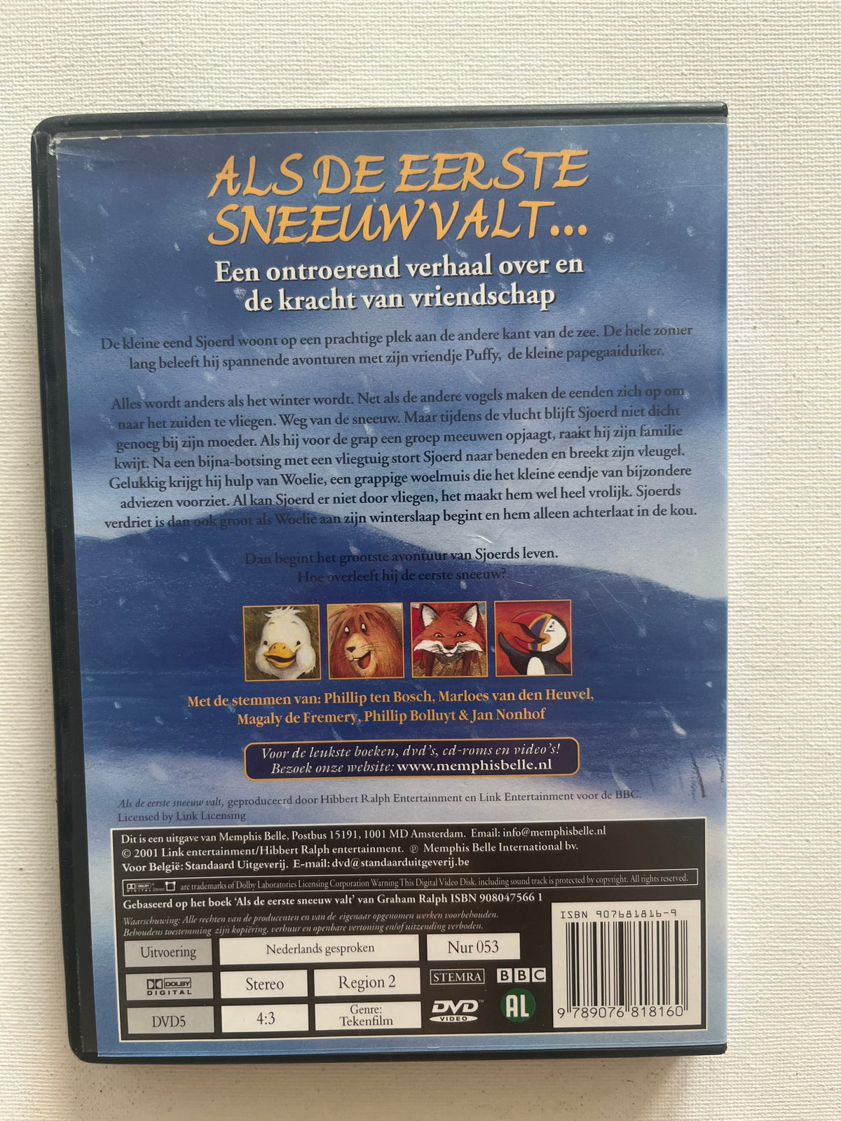 BBC Als de Eerste Sneeuw Valt – DVD | Animated Kids Adventure