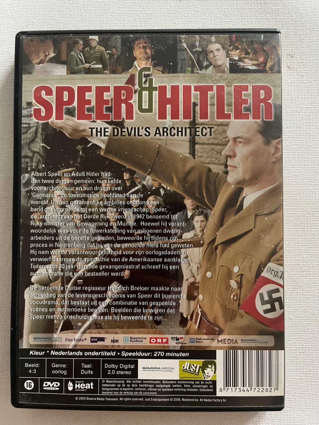 Speer & Hitler: The Devil’s Architect – DVD (2005) | Sebastian Koch & Tobias Moretti