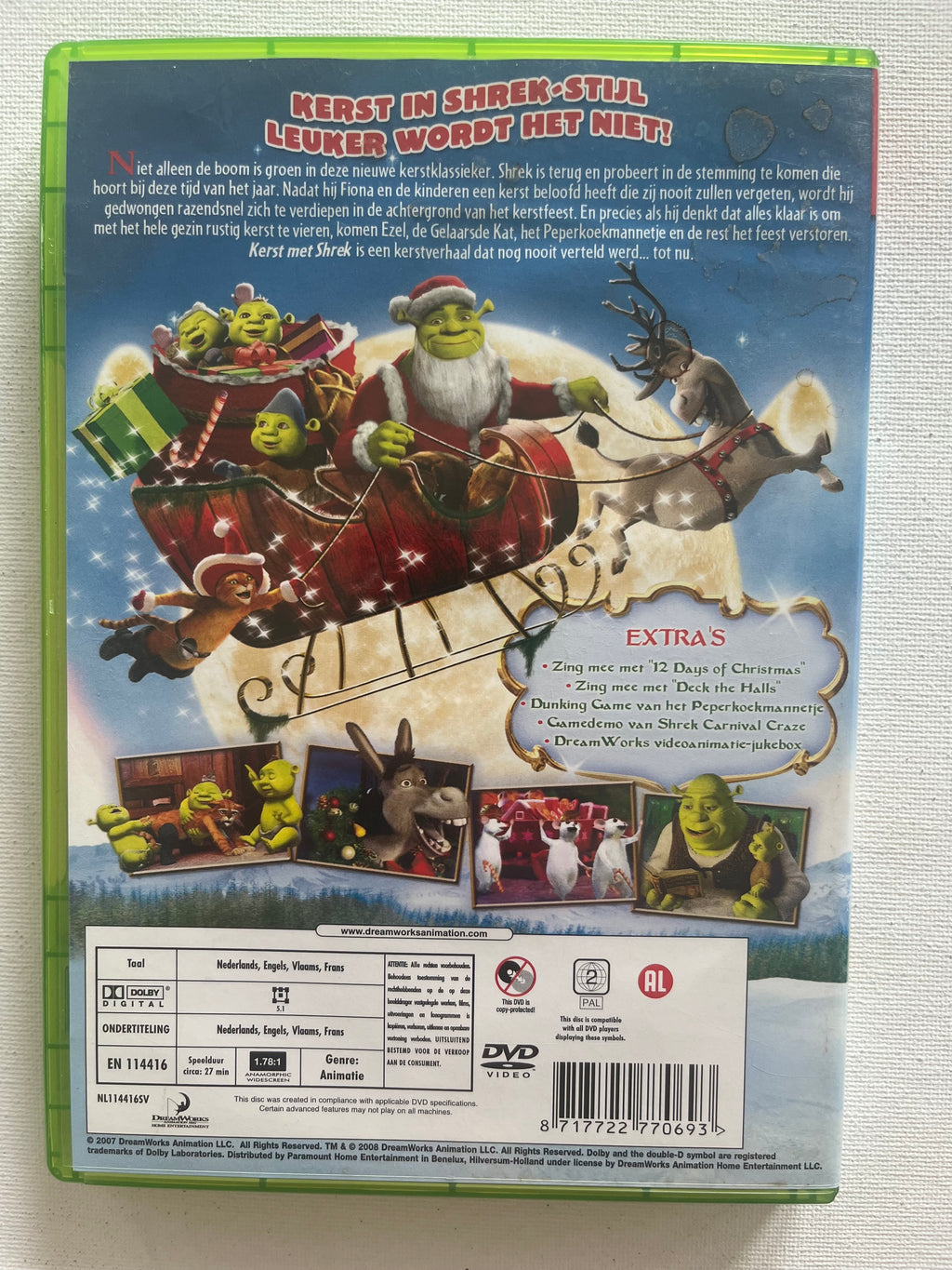 DreamWorks Shrek the Halls – DVD (2007) | Christmas Special