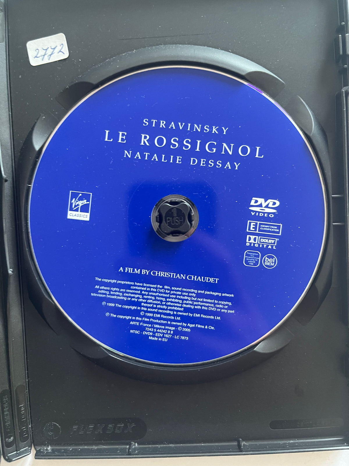 Stravinsky: Le Rossignol – DVD (2005) | Natalie Dessay
