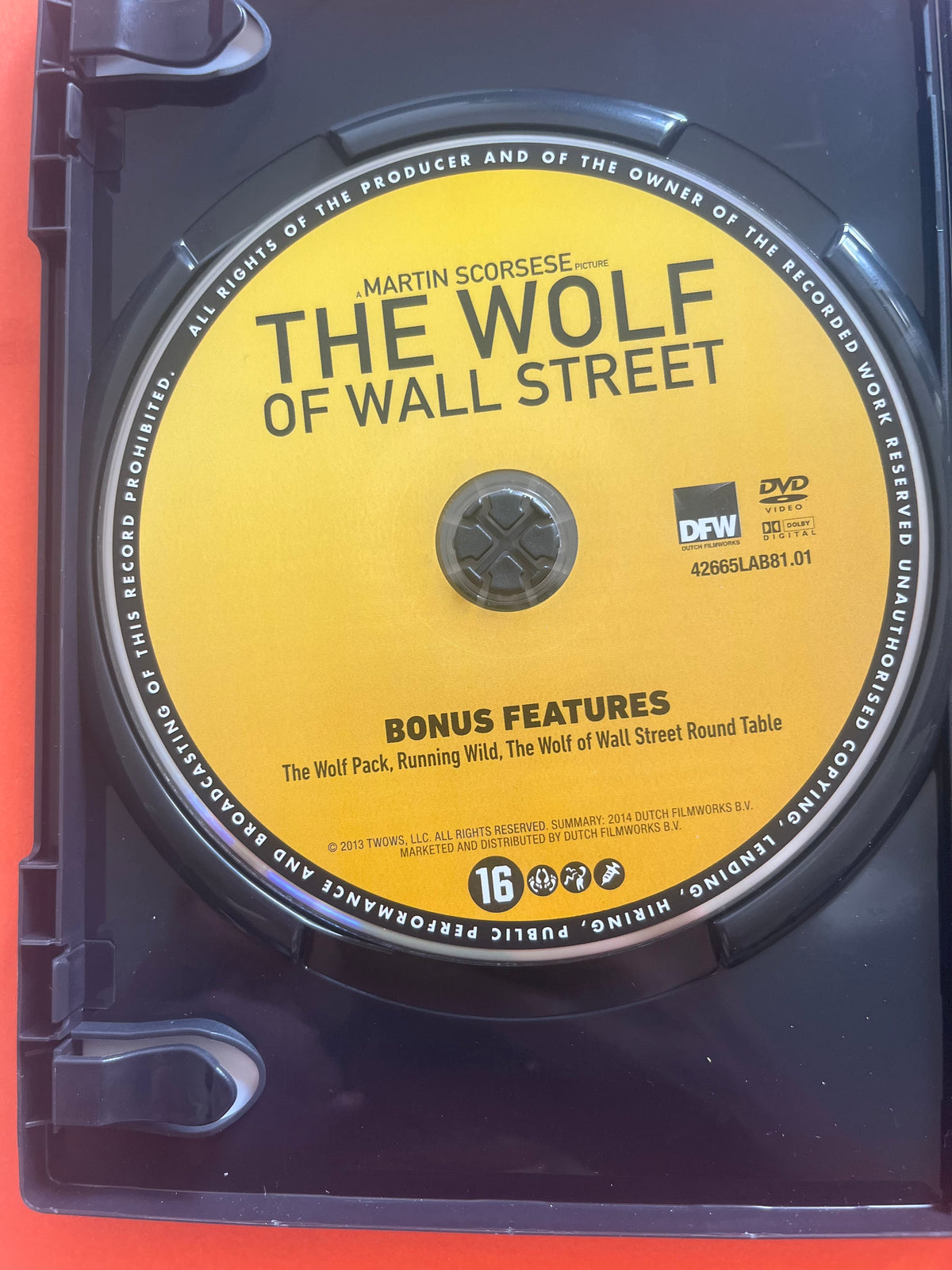The Wolf of Wall Street – 2-Disc DVD (2013) | Leonardo DiCaprio
