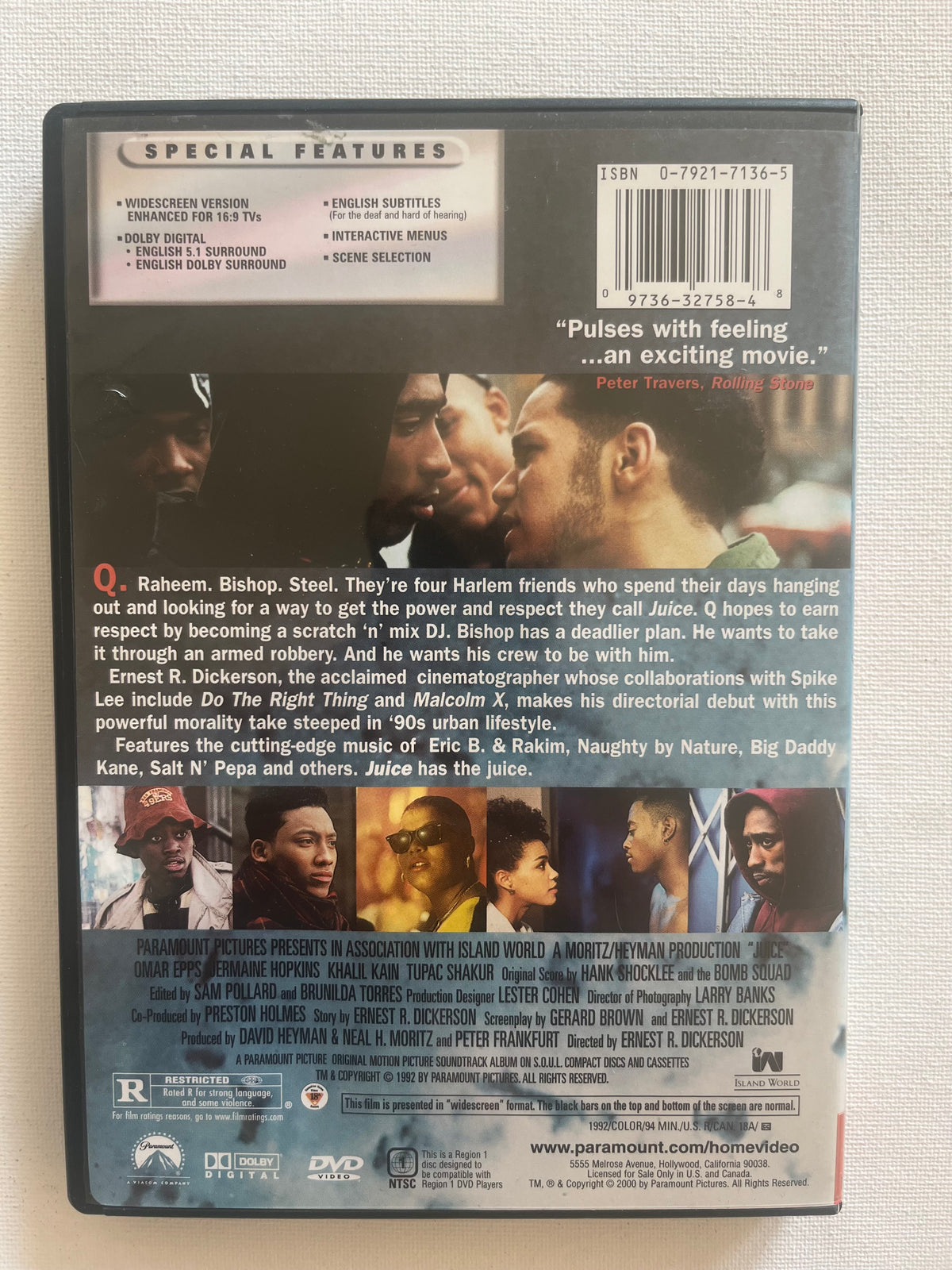 Juice – DVD (1992) | Tupac Shakur & Omar Epps
