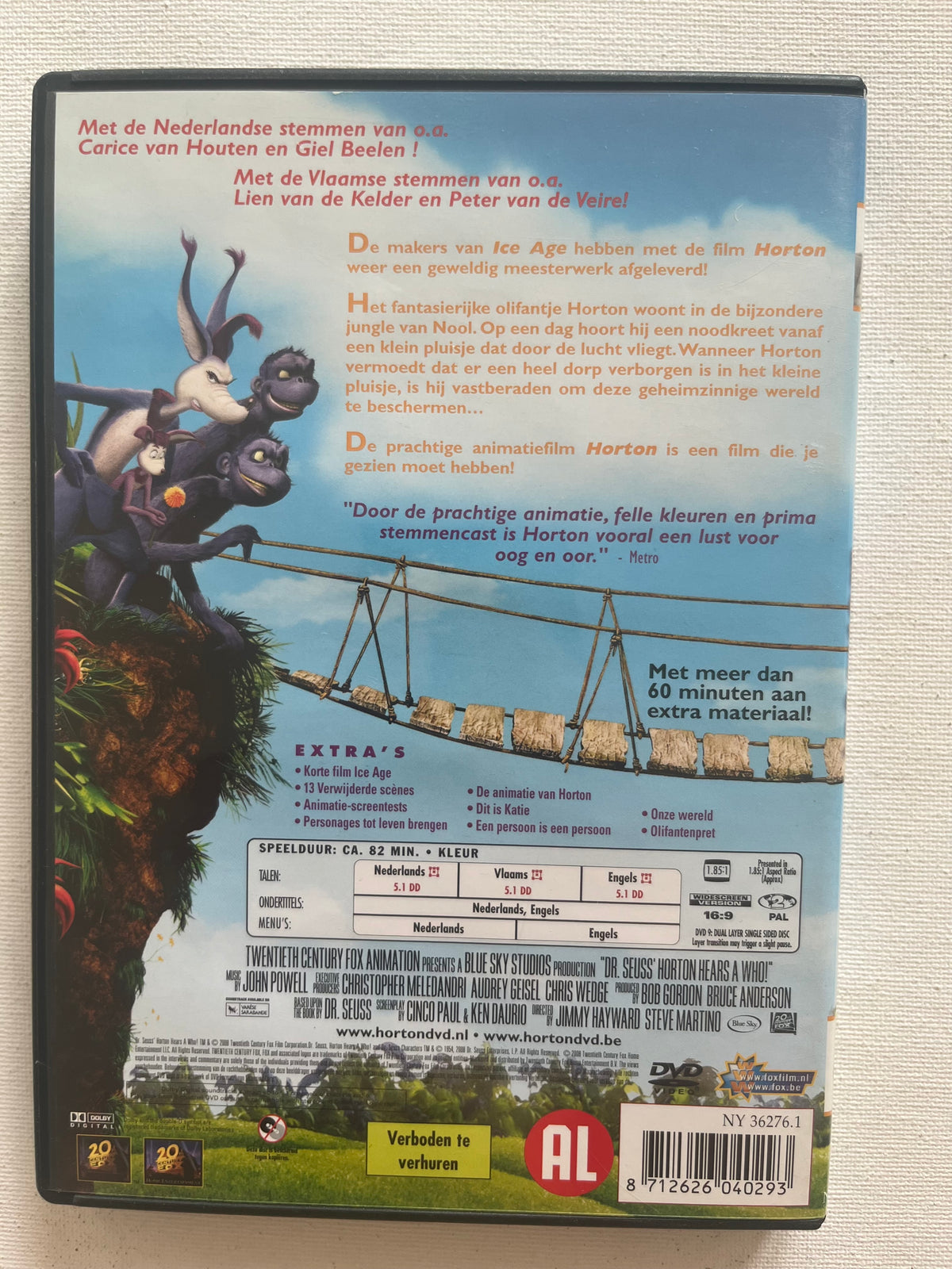 Dr. Seuss’ Horton Hears a Who! – DVD (2008) | Jim Carrey & Steve Carell
