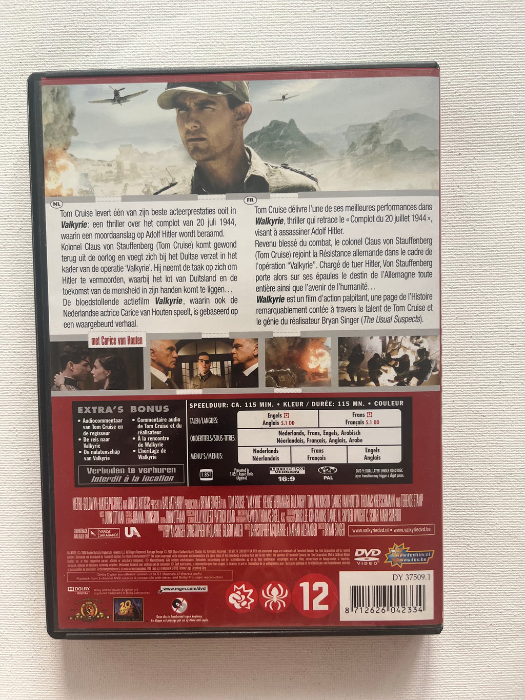 Valkyrie – DVD (2008) | Tom Cruise & Kenneth Branagh