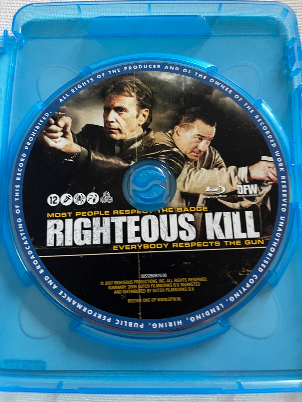 Righteous Kill – Blu-ray (2008) | Robert De Niro & Al Pacino