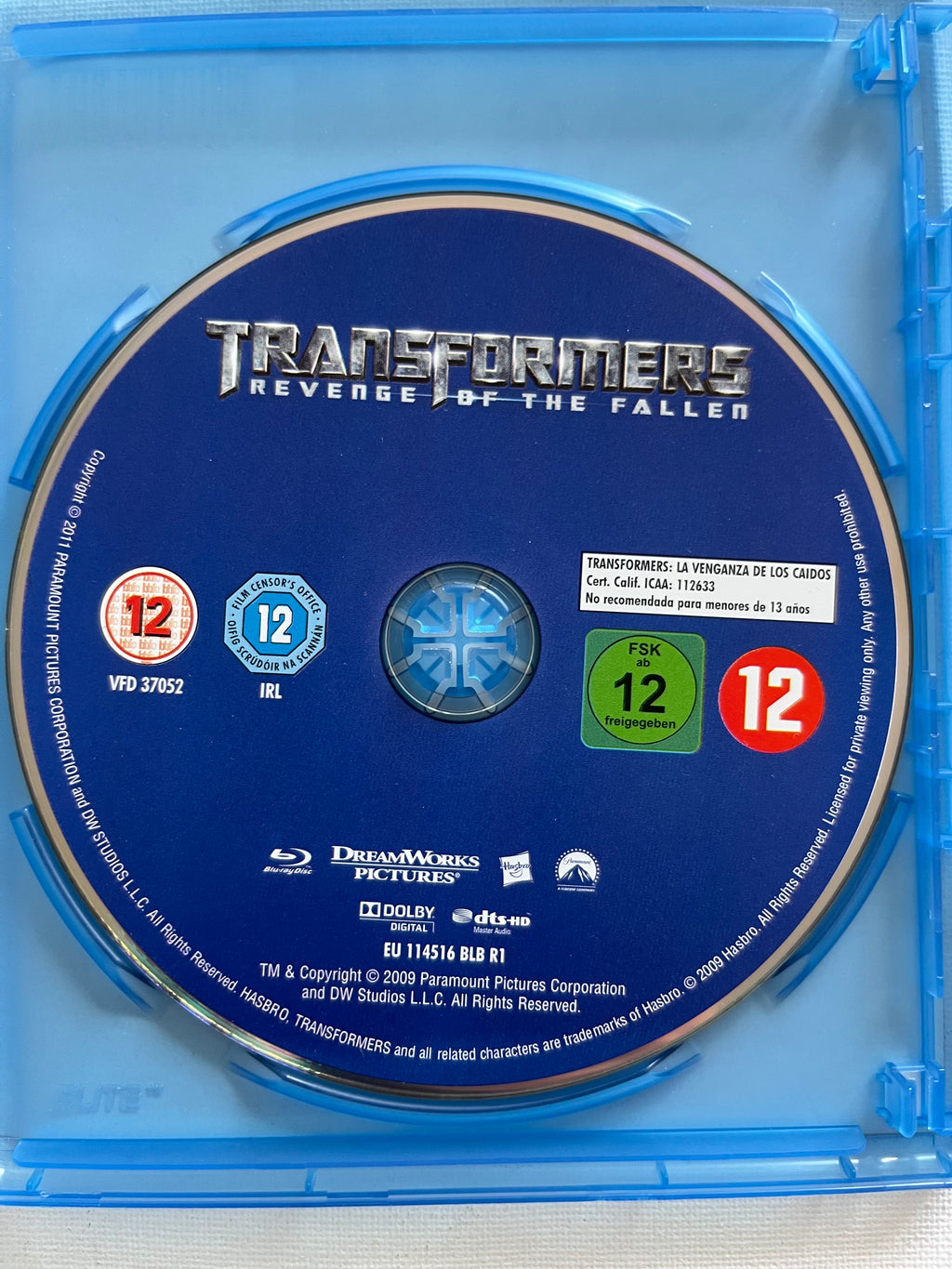 Transformers: Revenge of the Fallen – Blu-ray (2009) | Shia LaBeouf & Megan Fox