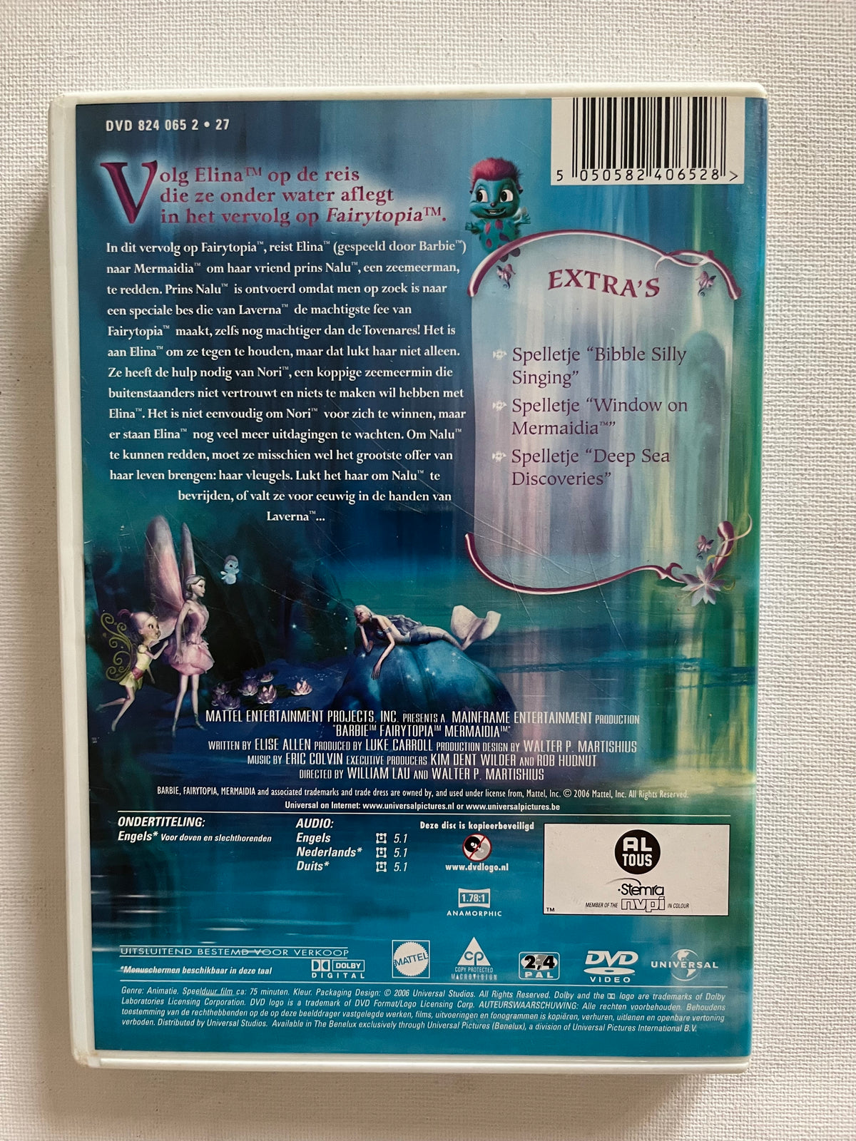 Barbie Fairytopia: Mermaidia – DVD (2006) | Barbie