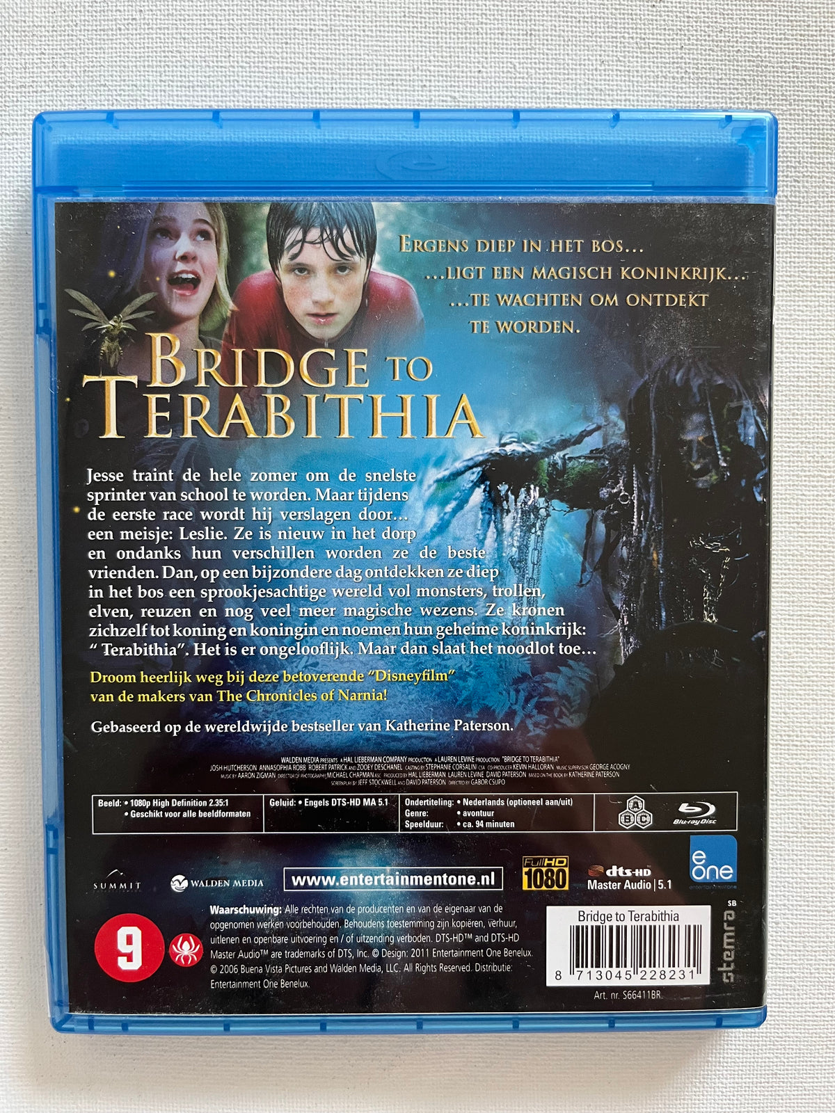 Bridge to Terabithia – Blu-ray (2007) | Josh Hutcherson & AnnaSophia Robb