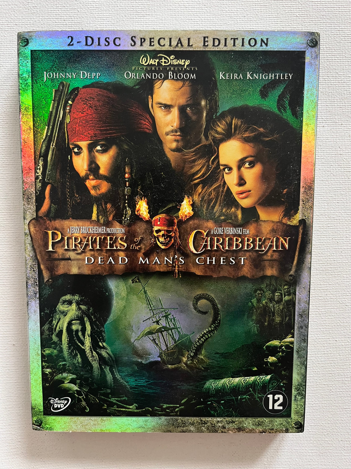 Disney Pirates of the Caribbean: Dead Man’s Chest – 2-Disc DVD (2006) | Johnny Depp & Orlando Bloom