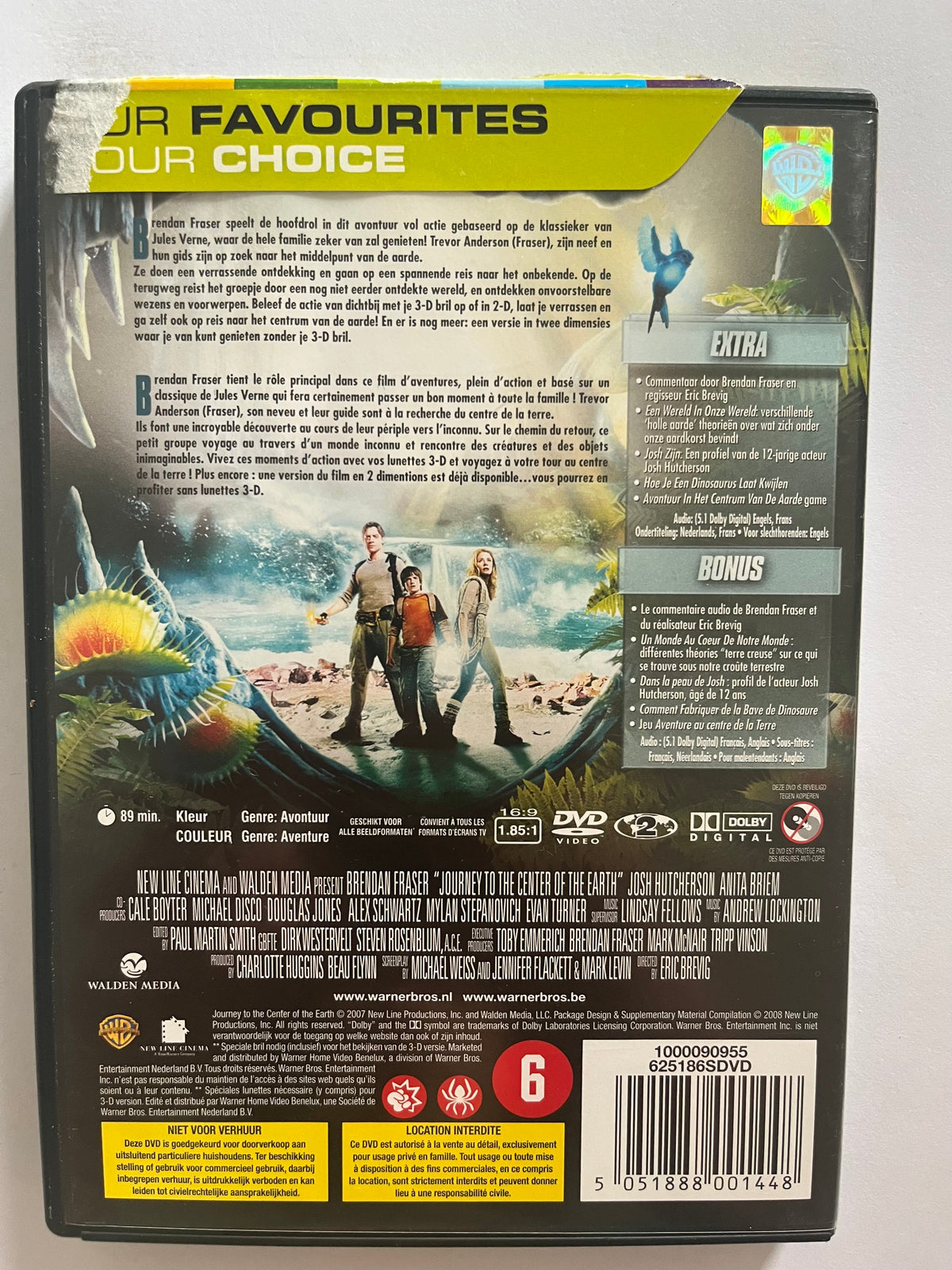 Journey to the Center of the Earth – DVD (2007) | Rick Schroder