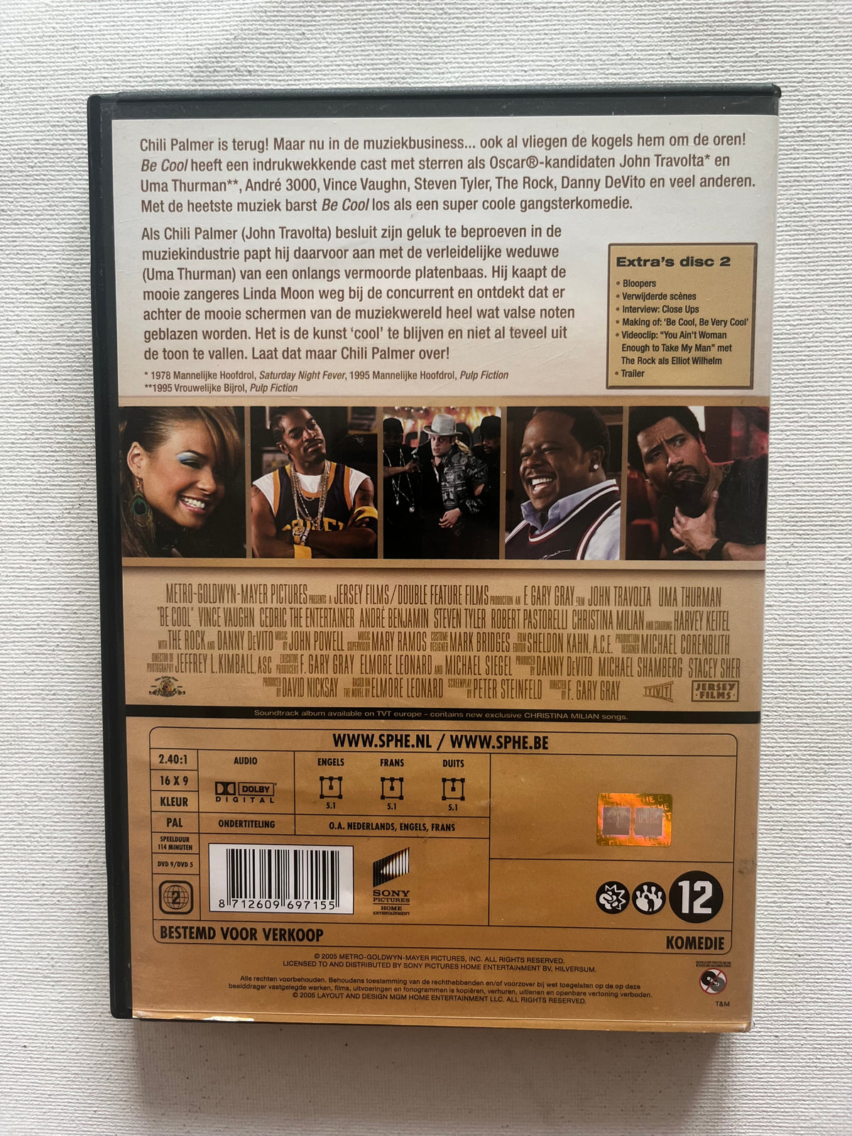 Be Cool – 2-Disc Special Edition DVD (2005) | John Travolta & Uma Thurman