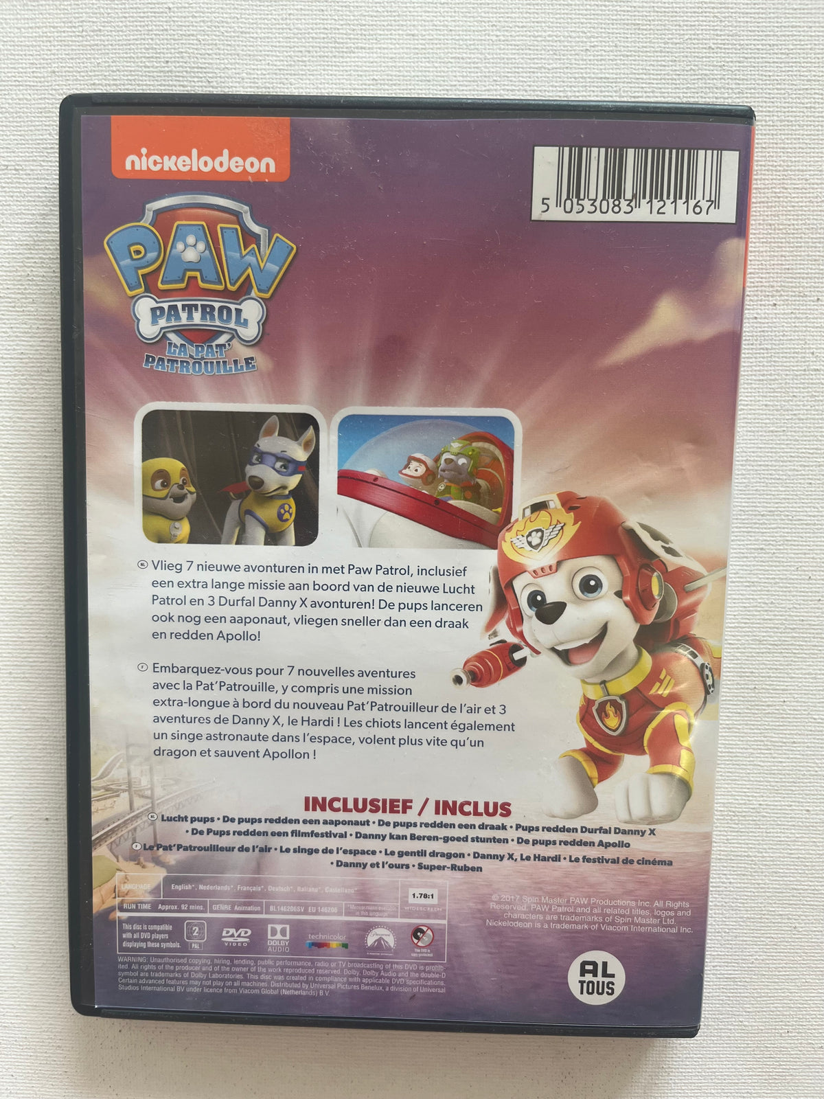 PAW Patrol: Air Pups – DVD (2016) | Nickelodeon