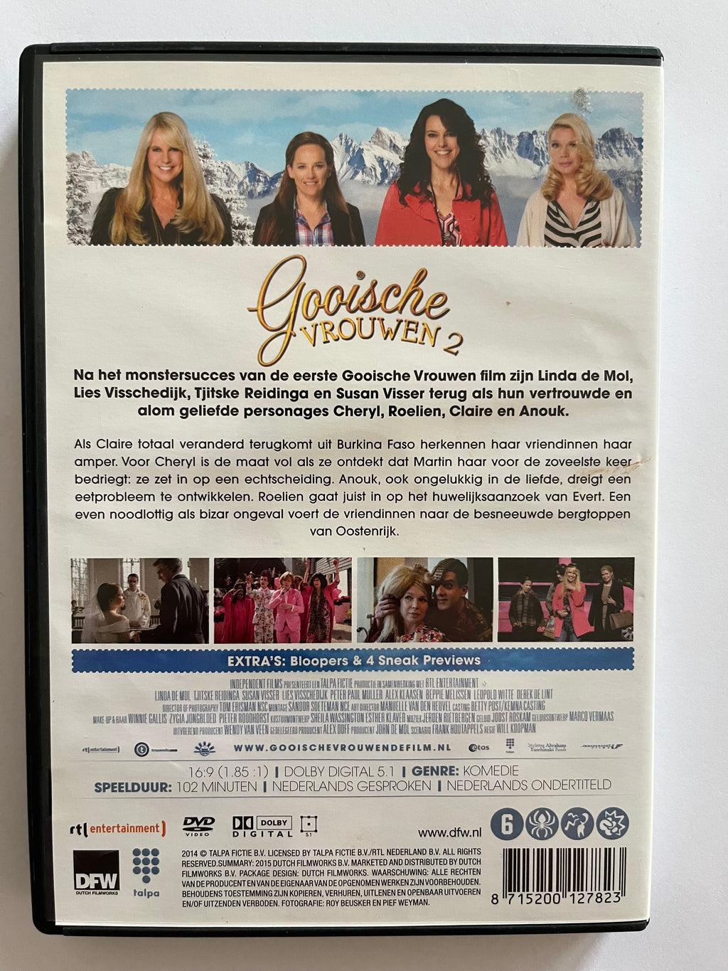 Gooische Vrouwen 2 – DVD (2014) | Linda de Mol & Tjitske Reidinga