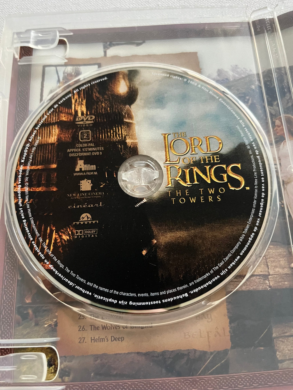 The Lord of the Rings: The Two Towers – 2-Disc DVD (2002) | Elijah Wood & Ian McKellen