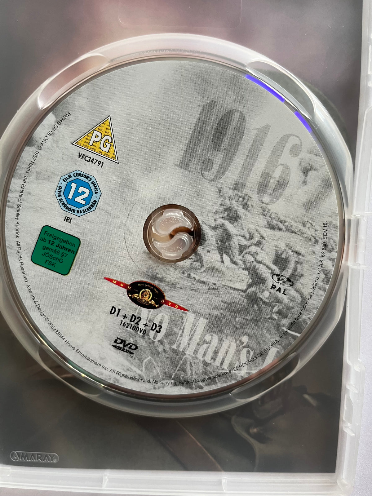 Paths of Glory – DVD (1957) | Kirk Douglas | Stanley Kubrick