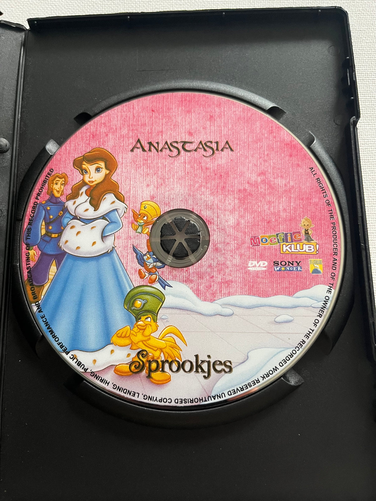 Anastasia – DVD | Nederlands Sprookje