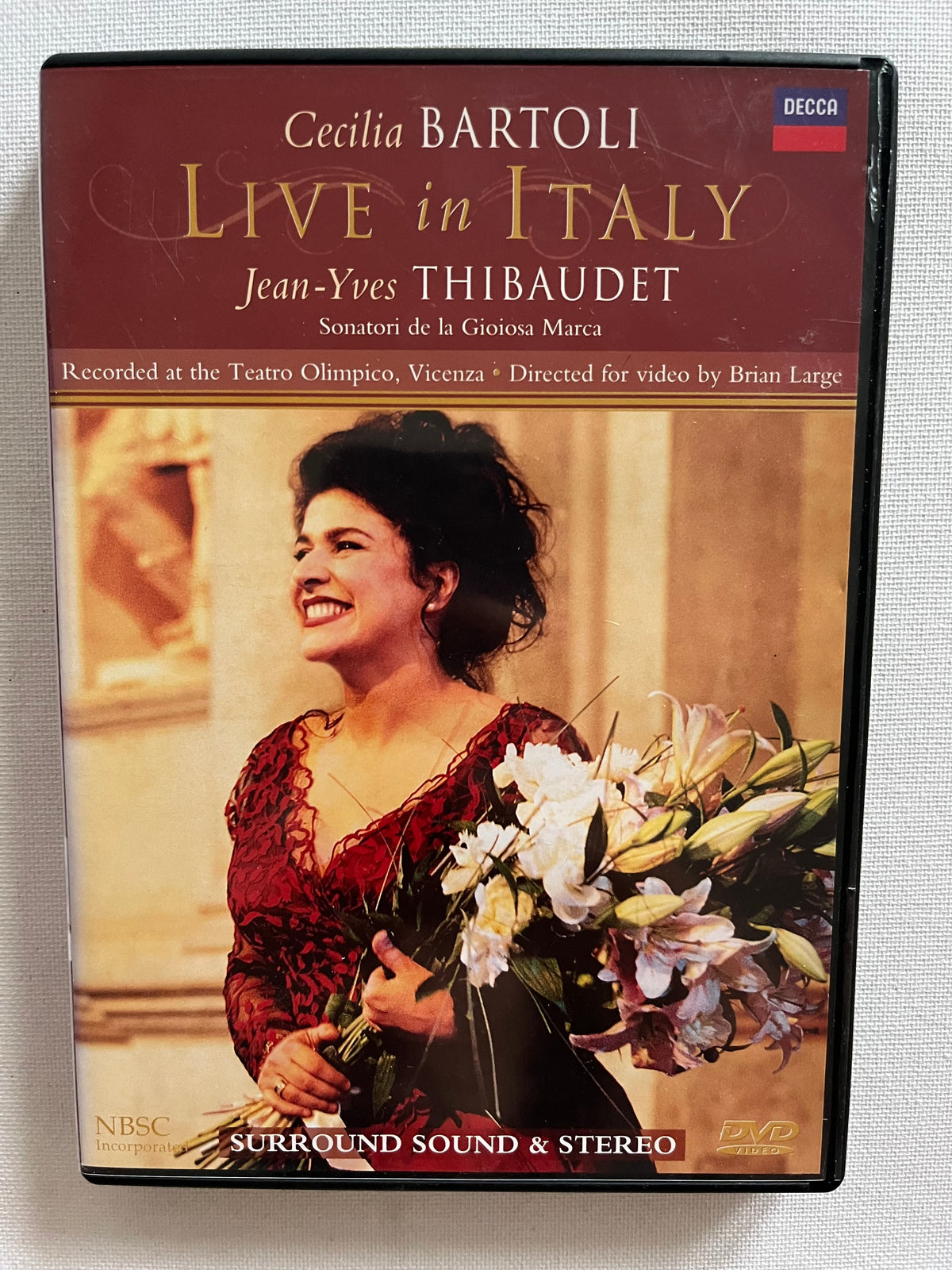 Cecilia Bartoli – Live in Italy – DVD (1998) | Classical Concert