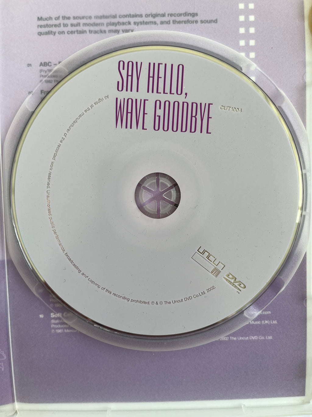 Say Hello, Wave Goodbye – DVD | Classic Music Performances