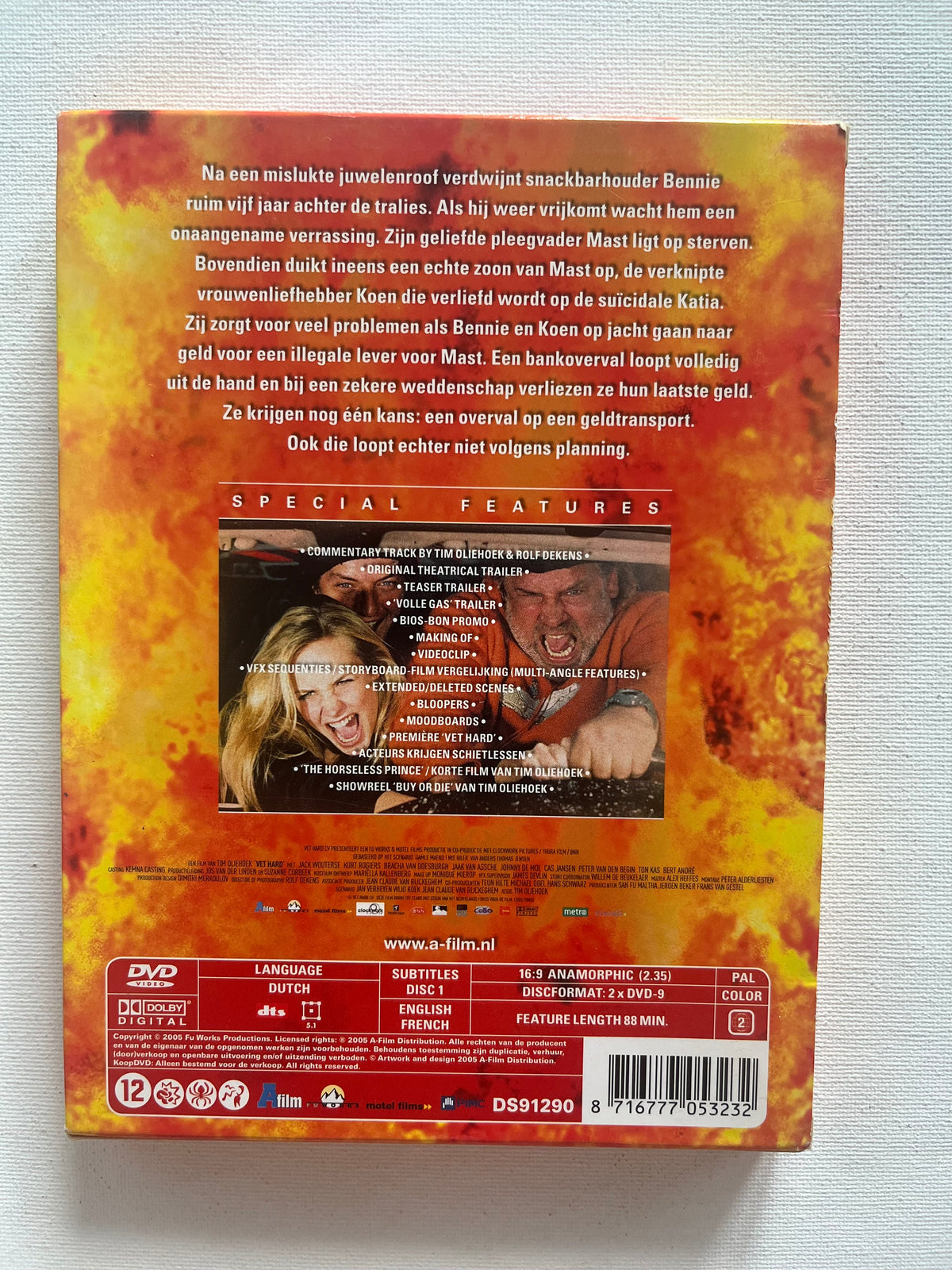 Vet Hard – 2-Disc Special Edition DVD (2005) | Jack Wouterse & Kurt Rogiers
