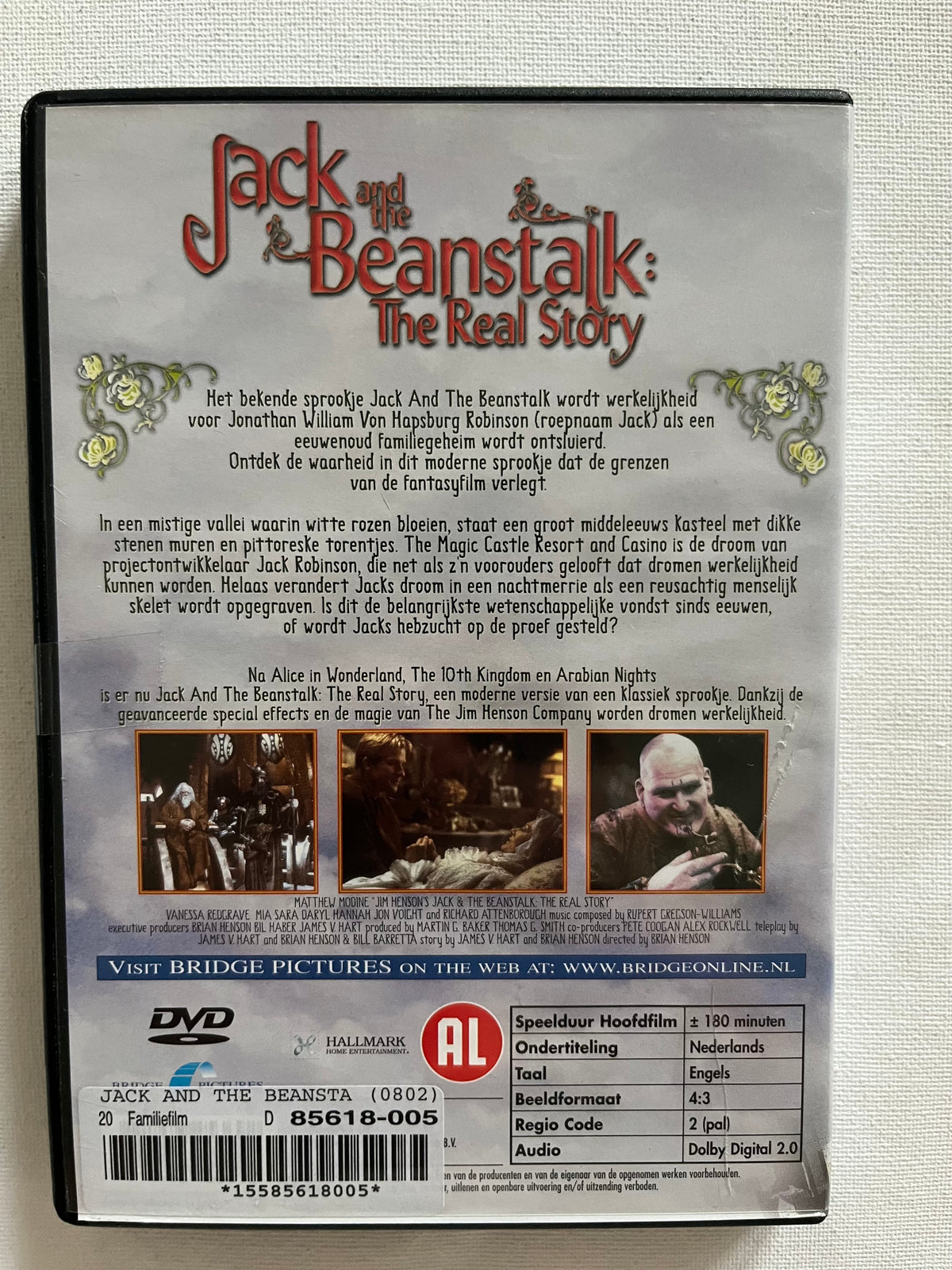 Jack and the Beanstalk: The Real Story – DVD (2001) | Matthew Modine & Vanessa Redgrave