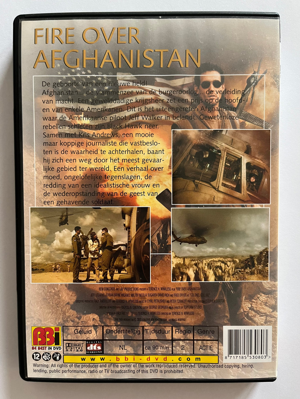 Fire Over Afghanistan – DVD (2003) | Action War Movie