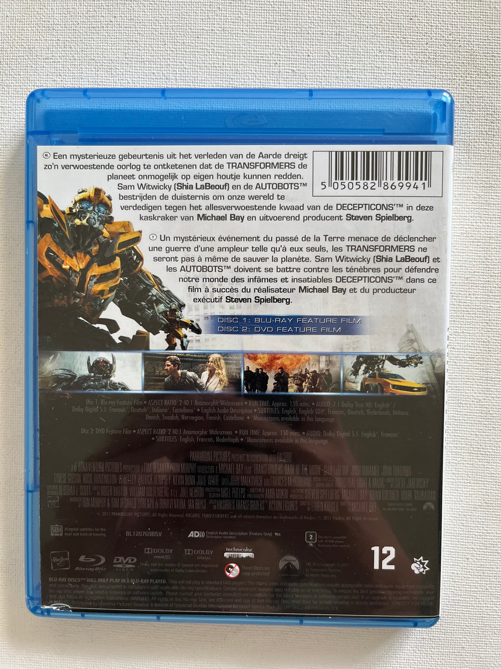 Transformers: Dark of the Moon – 2-Disc Blu-ray (2011) | Shia LaBeouf & Rosie Huntington-Whiteley