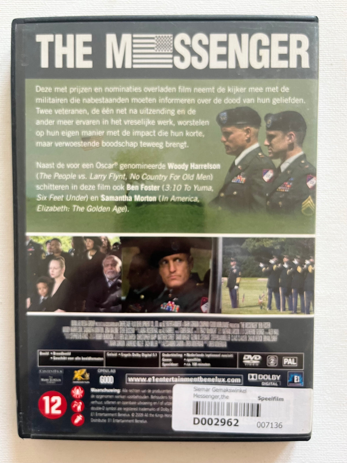 The Messenger – DVD (2009) | Ben Foster & Woody Harrelson