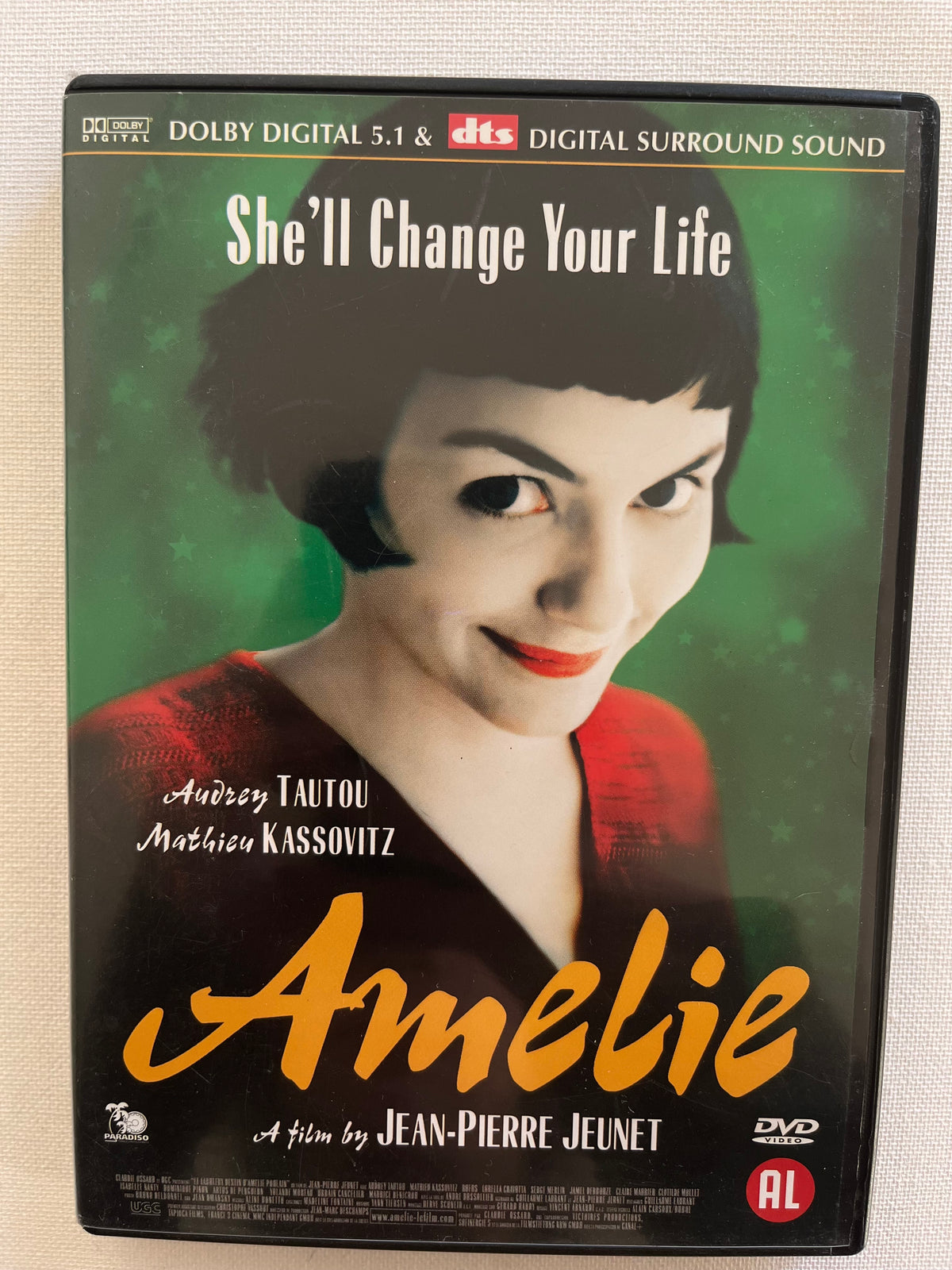 Amélie – DVD (2001) | Audrey Tautou & Mathieu Kassovitz