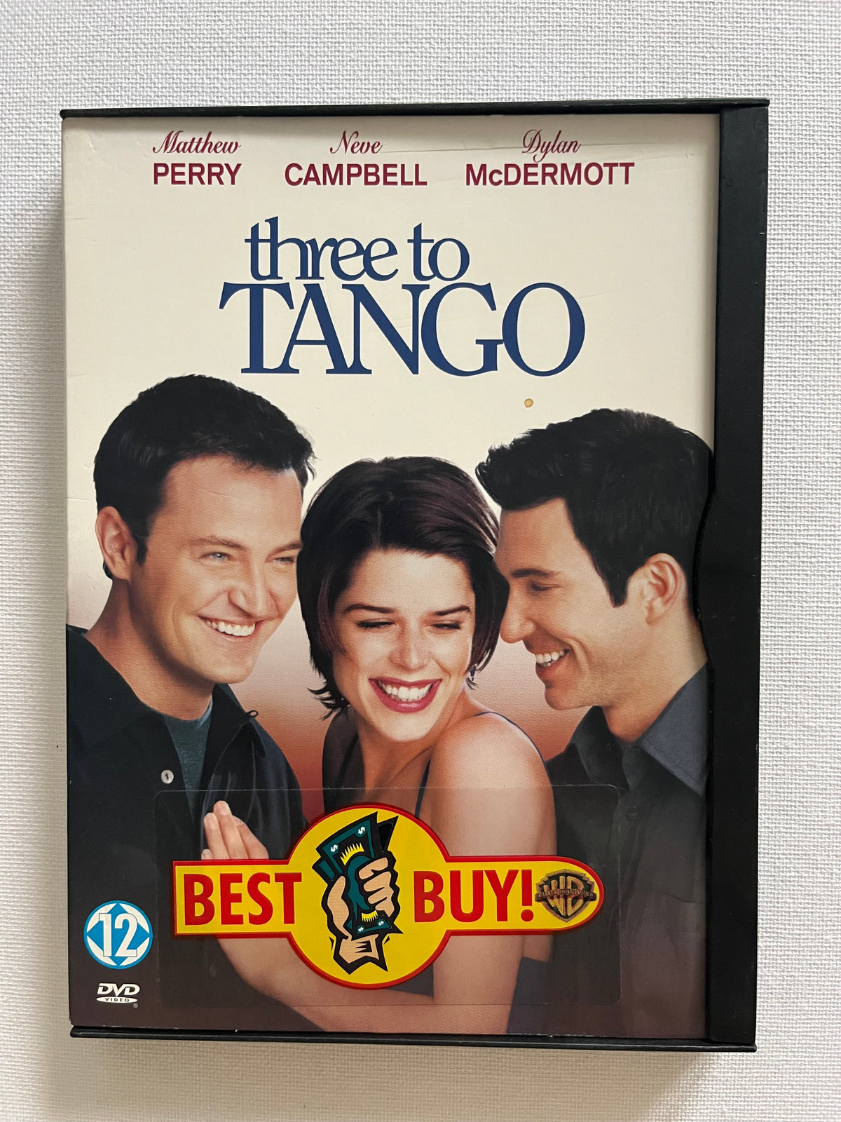Three to Tango – DVD (1999) | Matthew Perry & Neve Campbell
