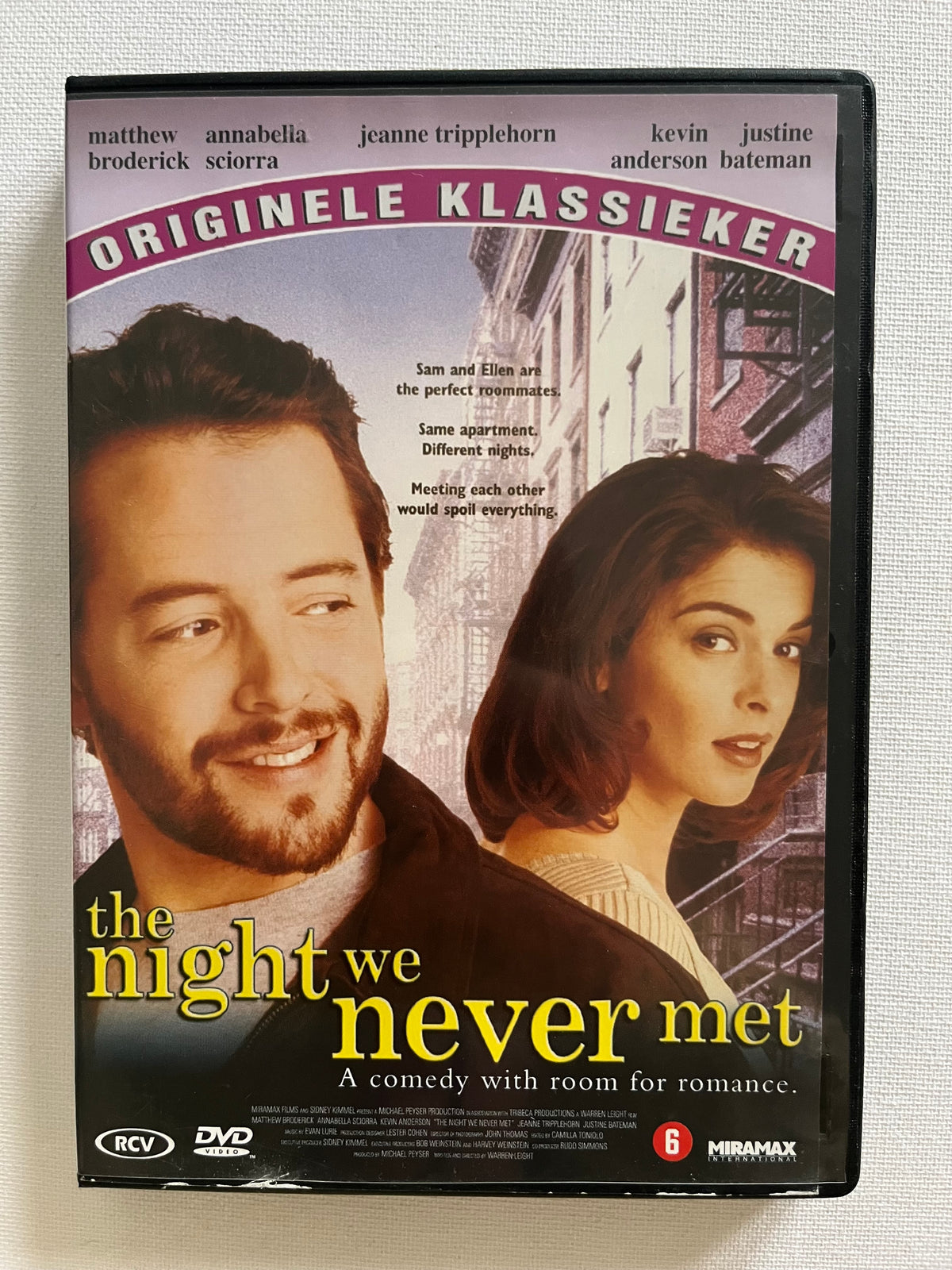 The Night We Never Met – DVD (1993) | Matthew Broderick & Annabella Sciorra