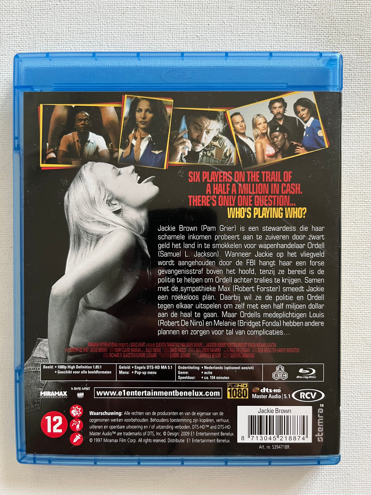 Jackie Brown – Blu-ray (1997) | Pam Grier & Samuel L. Jackson