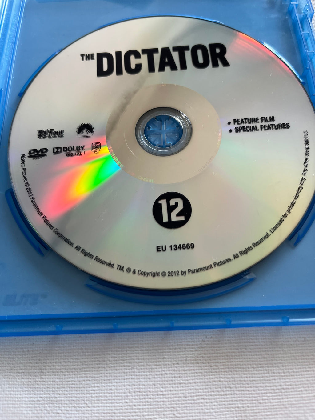 The Dictator – Blu-ray (2012) | Sacha Baron Cohen & Anna Faris