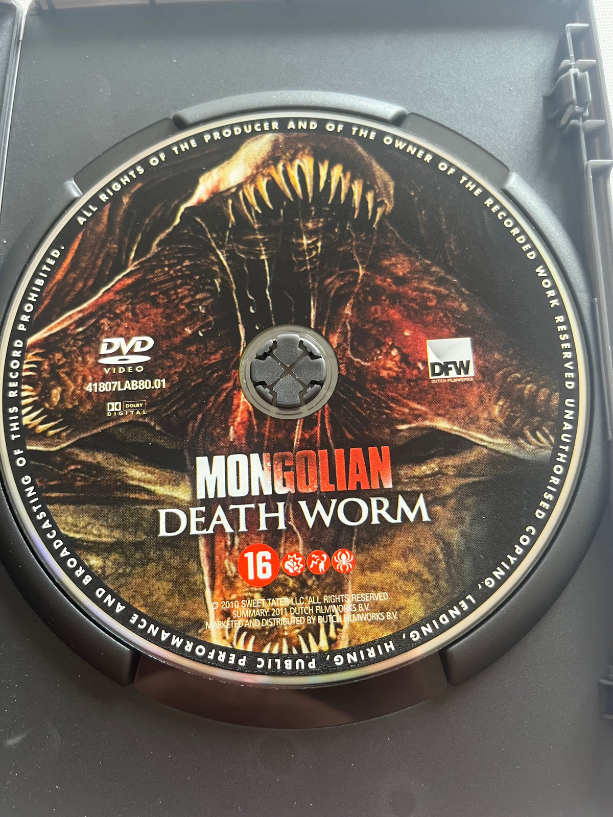 Mongolian Death Worm – DVD (2010) | Sean Patrick Flanery & Victoria Pratt